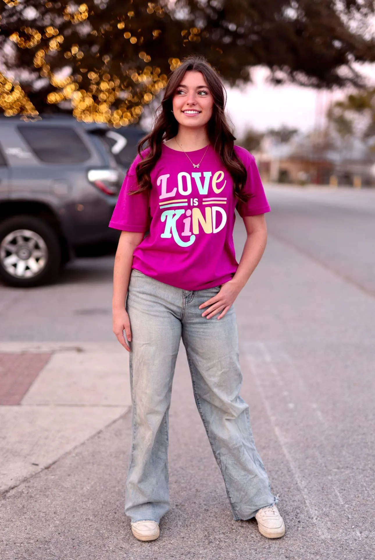 Love is Kind - Short Sleeve (Berry)