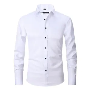 Lucas | Stretchy anti-crease shirt