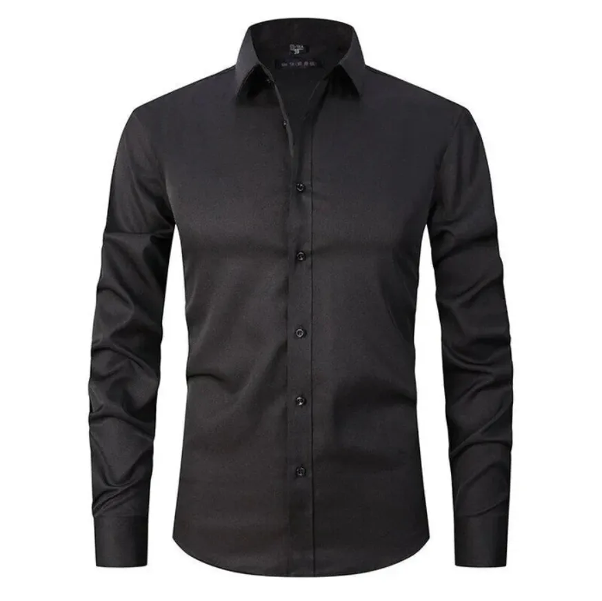Lucas | Stretchy anti-crease shirt