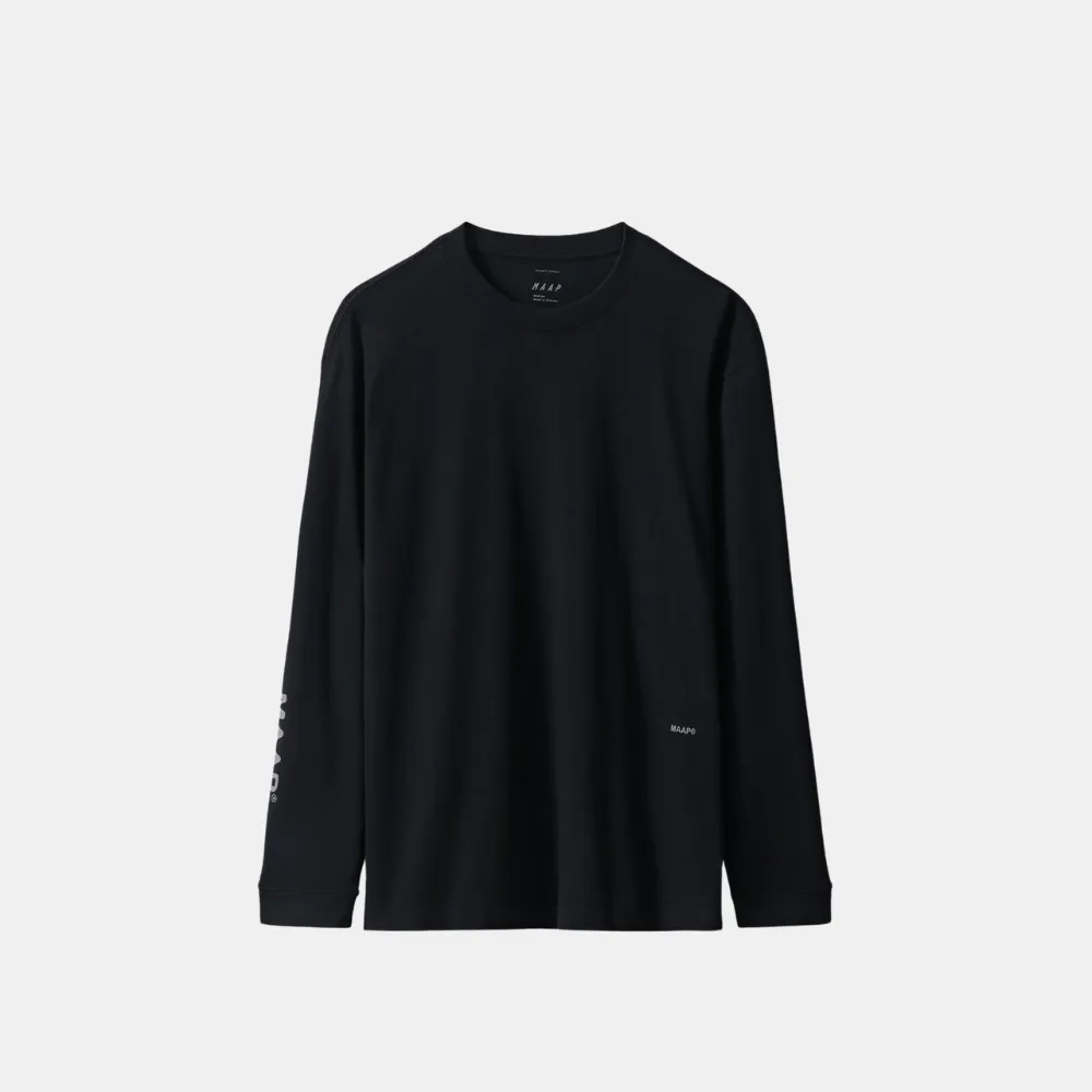 MAAP Essentials LS T-shirt - Black