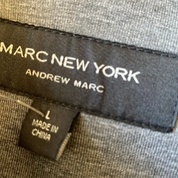 Marc New York gray cardigan, size L