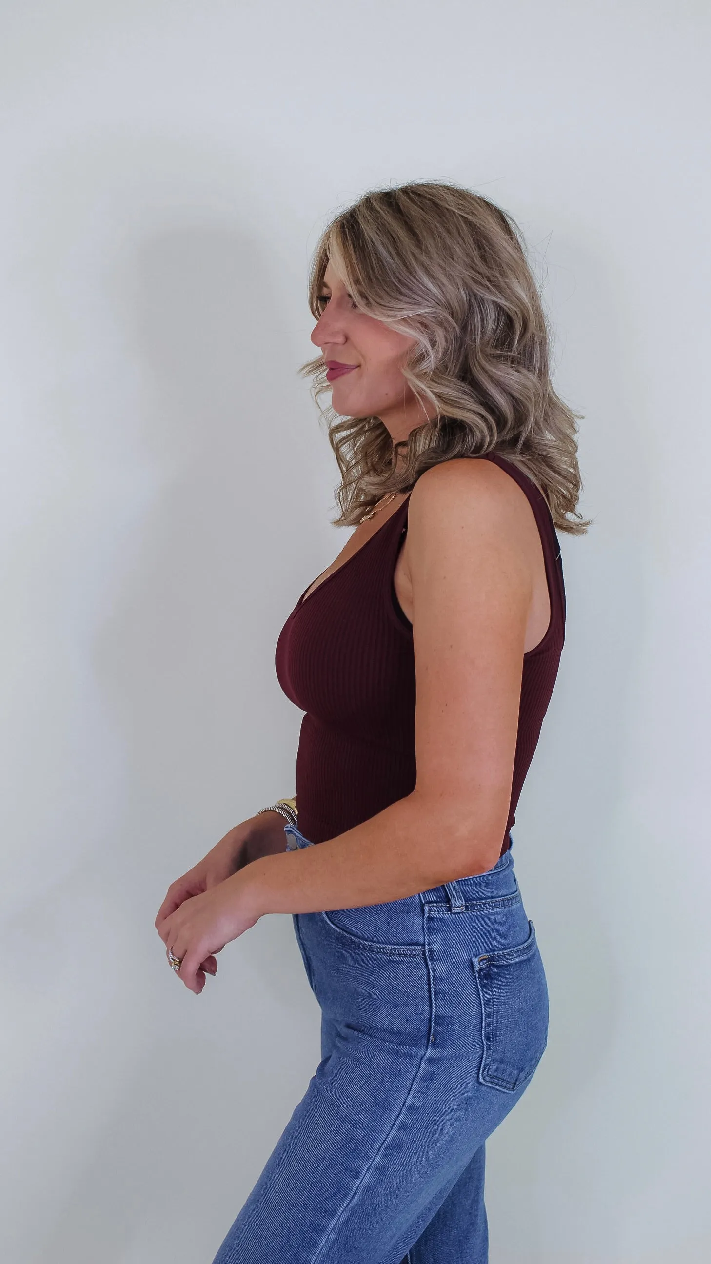 Mave Ribbed Tank - Fig