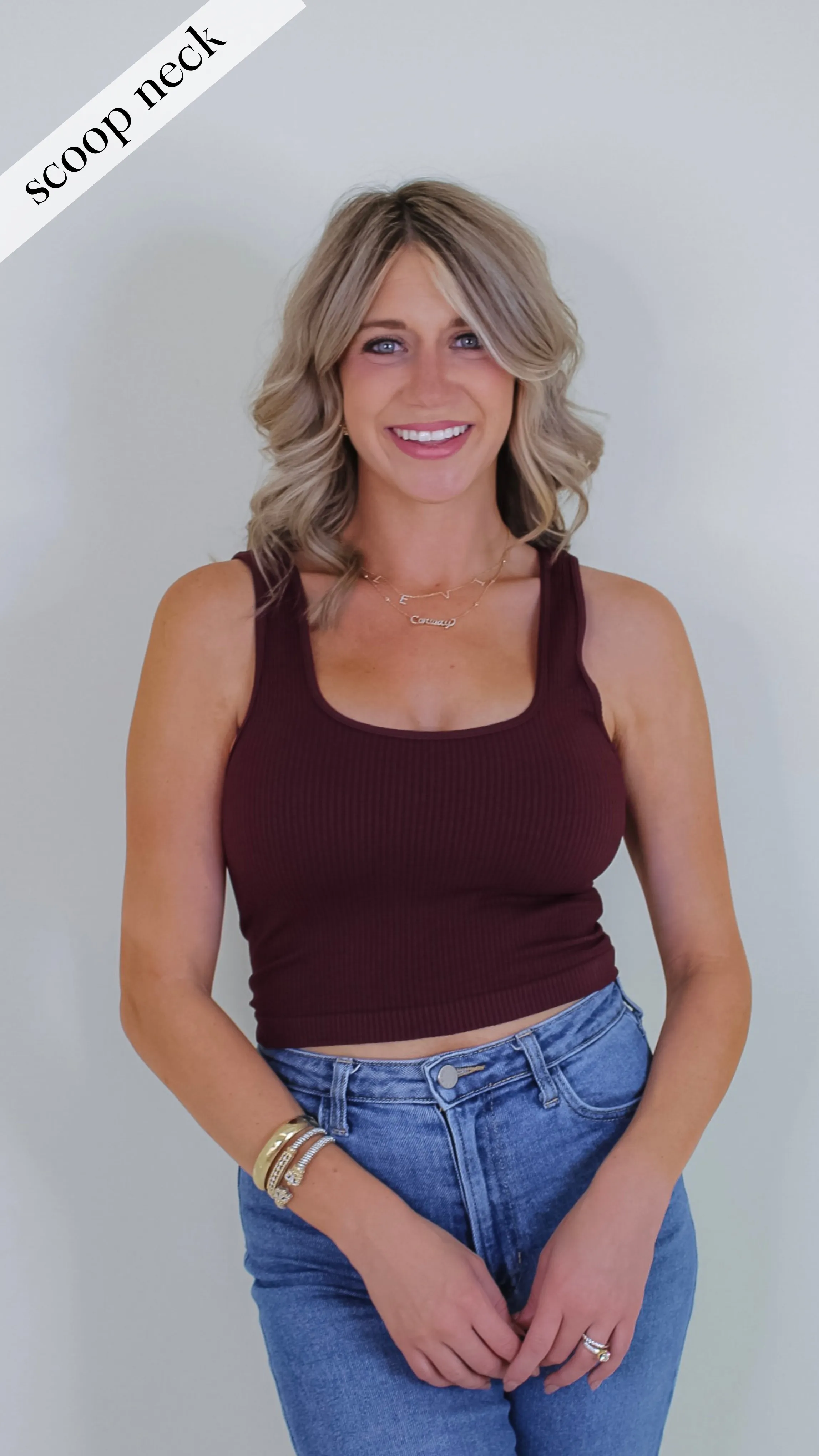 Mave Ribbed Tank - Fig