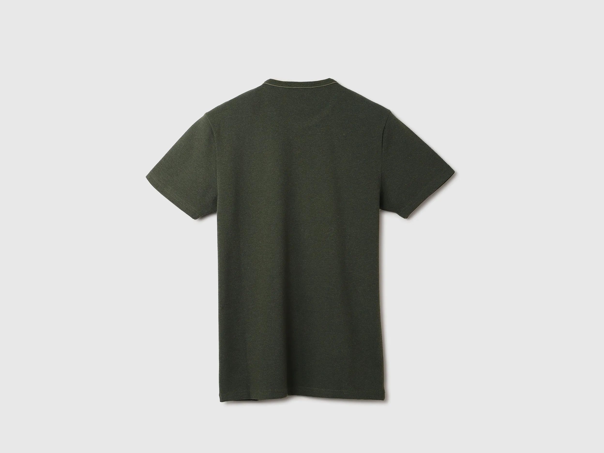 Men Textured T-shirt