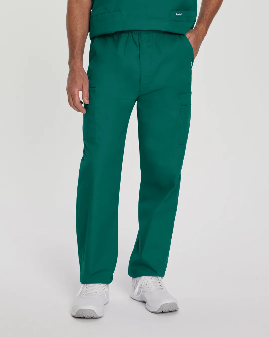 Men's Essentials Scrub Set - Hunter Green
