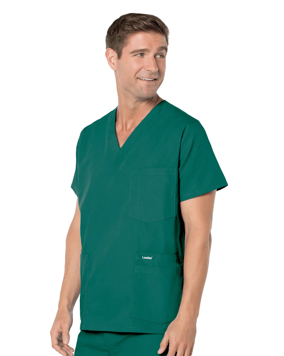 Men's Essentials Scrub Set - Hunter Green