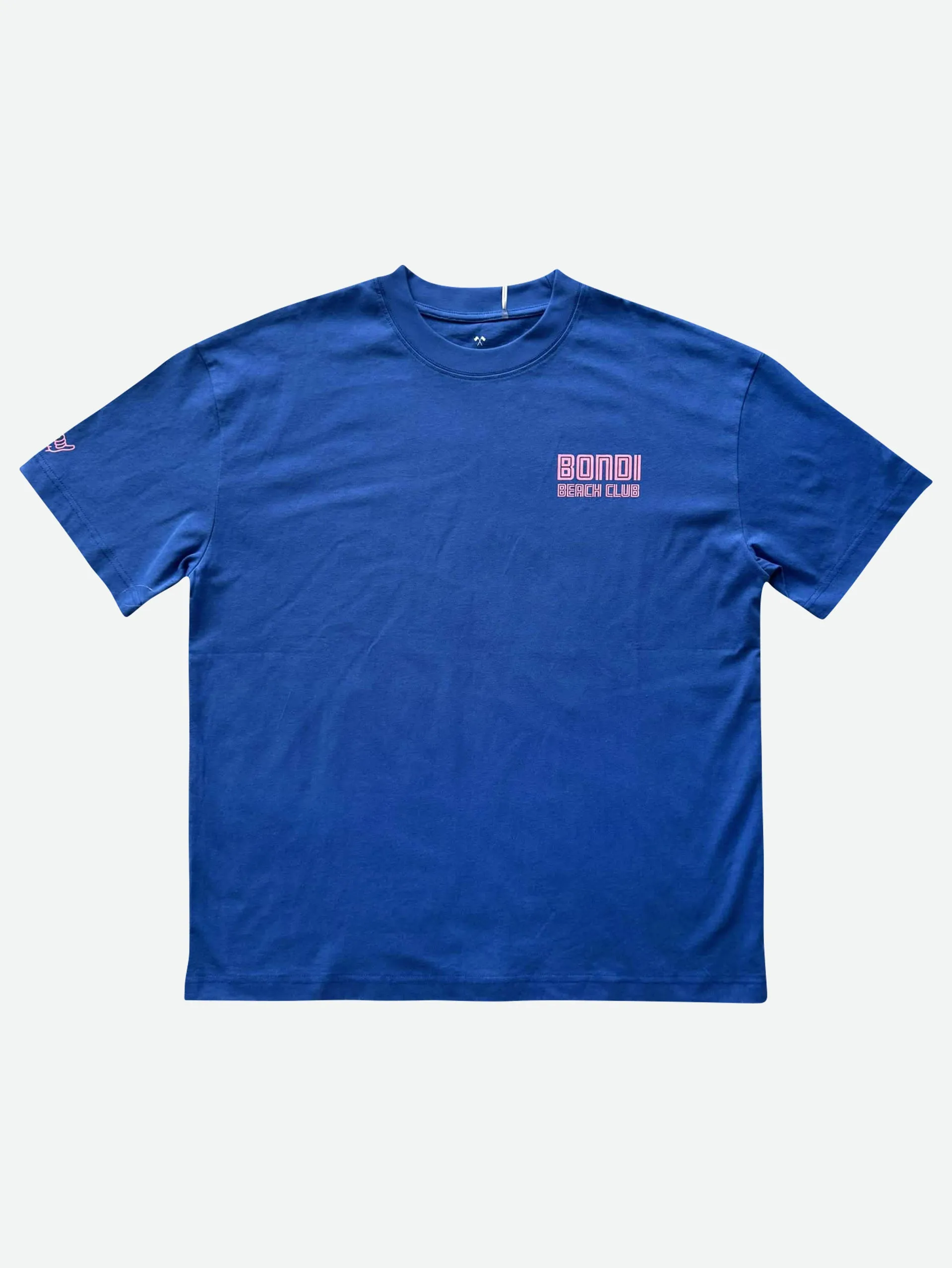 Men's Finest Relaxed Fit Tee (Cobalt)