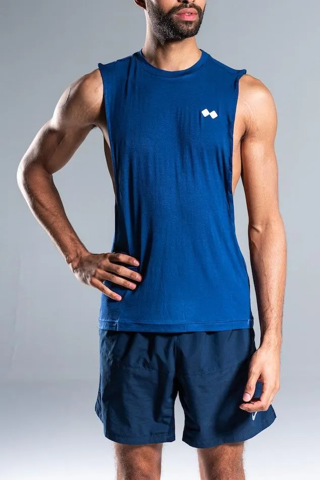 Men's Muscle Tank // Navy