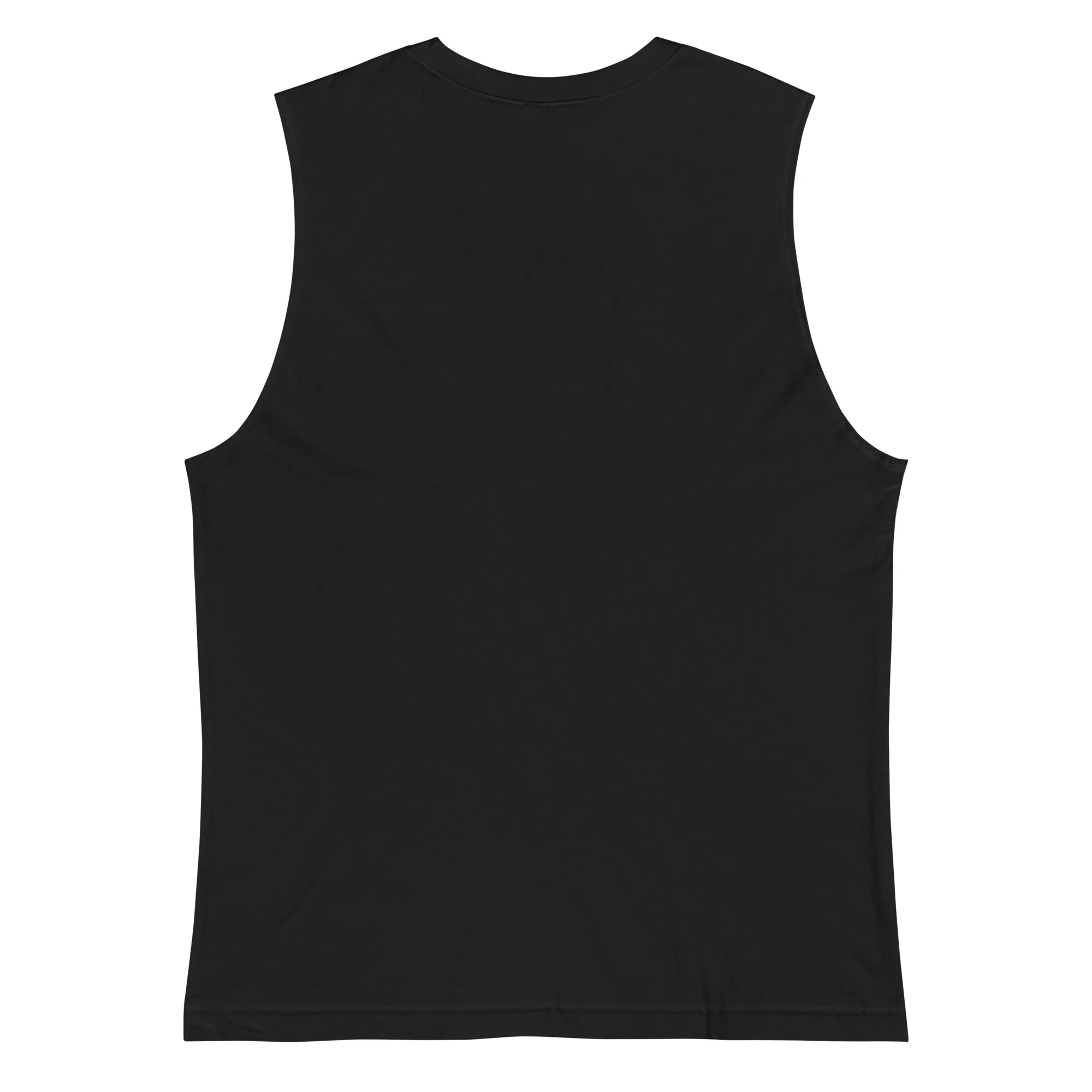 Māhū Pride Hawaiian Culture on Front of Black Relaxed Fit Sleeveless Tank Top