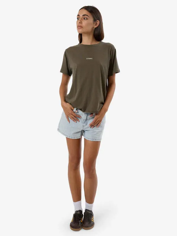 Minimal Thrills Relaxed Tee Tarmac