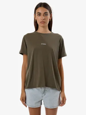 Minimal Thrills Relaxed Tee Tarmac