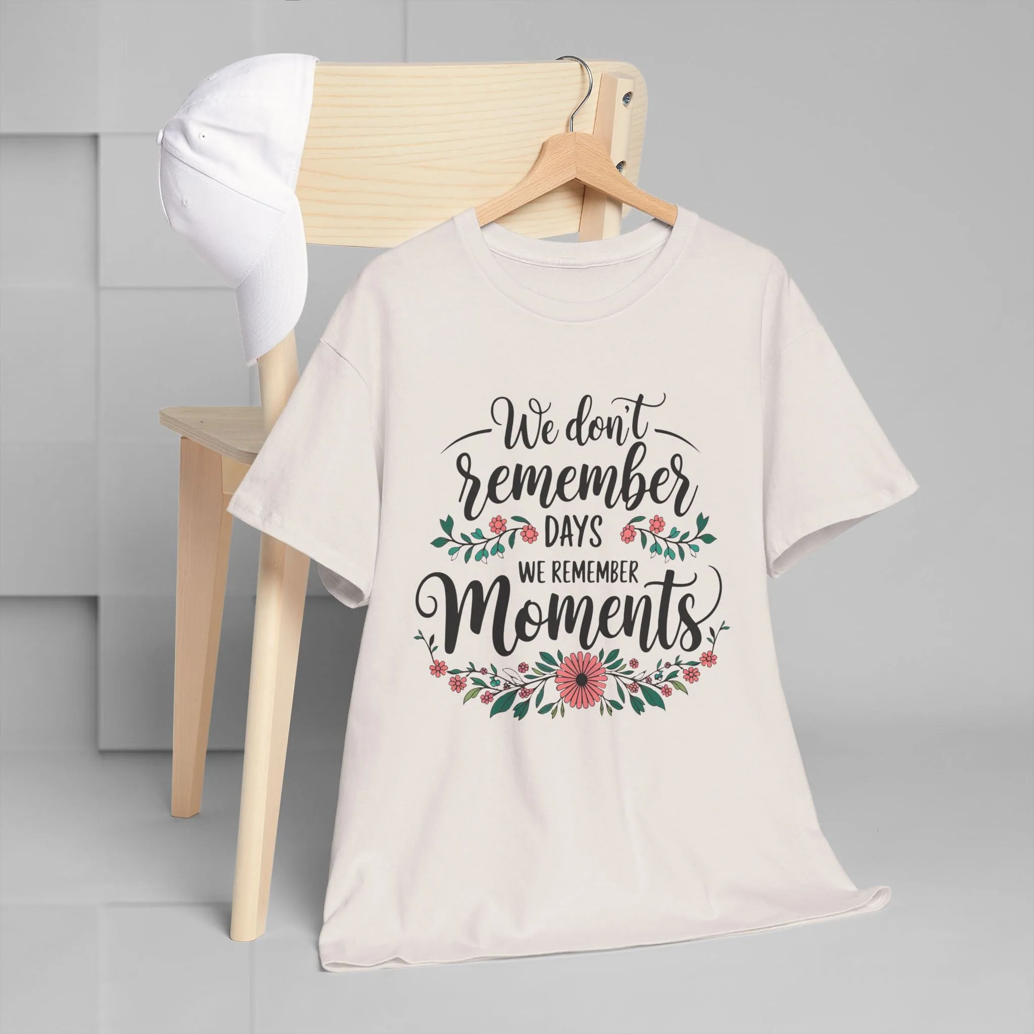 Moments Remembrance Unisex Heavy Cotton Tee - Inspirational Graphic Shirt