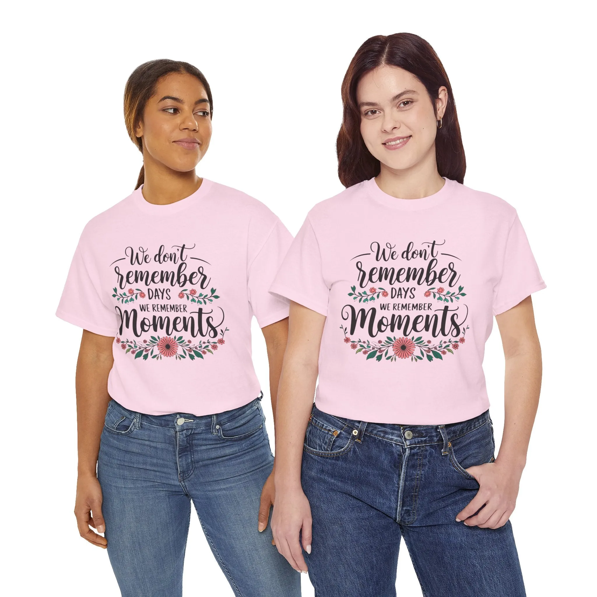 Moments Remembrance Unisex Heavy Cotton Tee - Inspirational Graphic Shirt