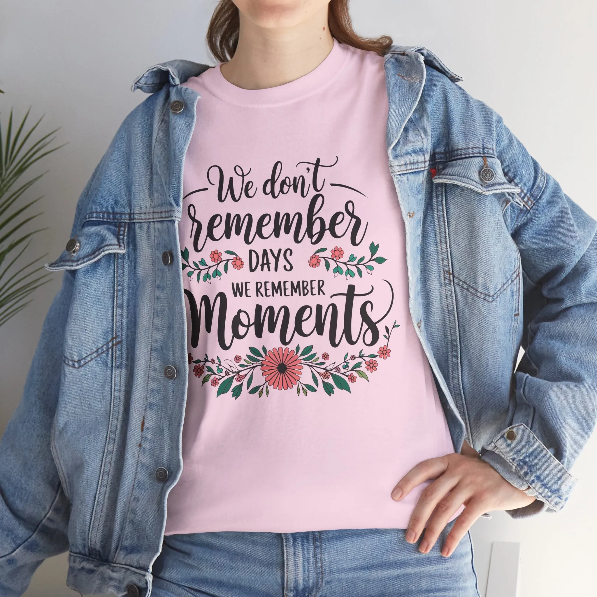 Moments Remembrance Unisex Heavy Cotton Tee - Inspirational Graphic Shirt