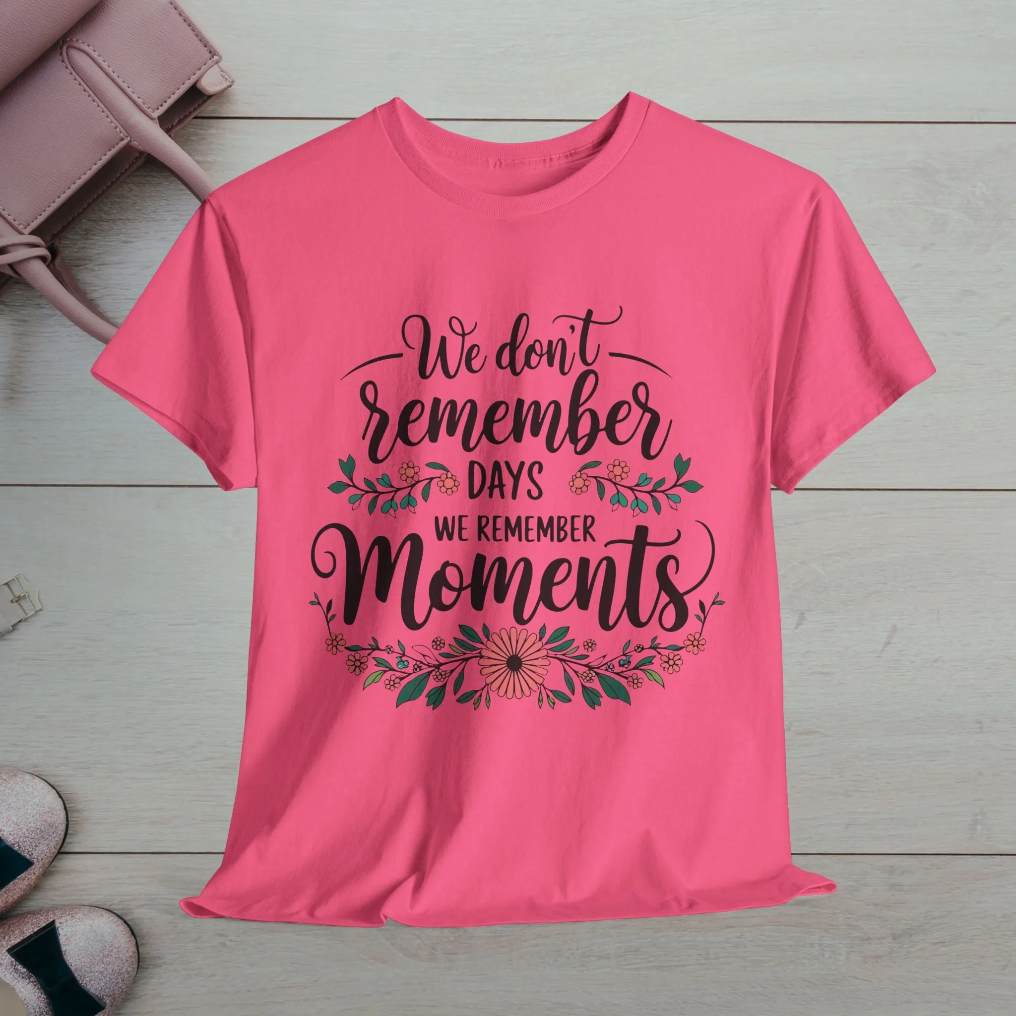 Moments Remembrance Unisex Heavy Cotton Tee - Inspirational Graphic Shirt