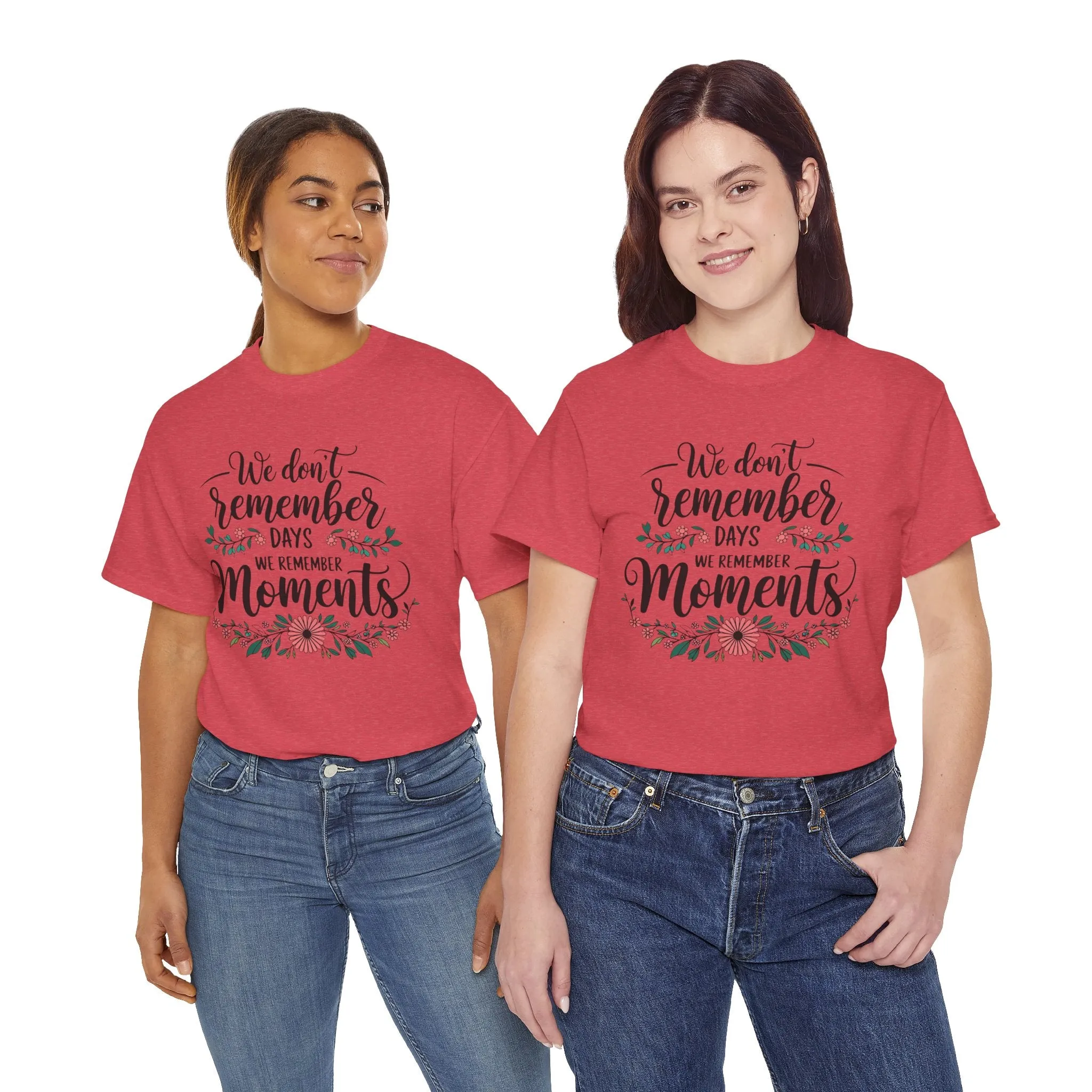 Moments Remembrance Unisex Heavy Cotton Tee - Inspirational Graphic Shirt