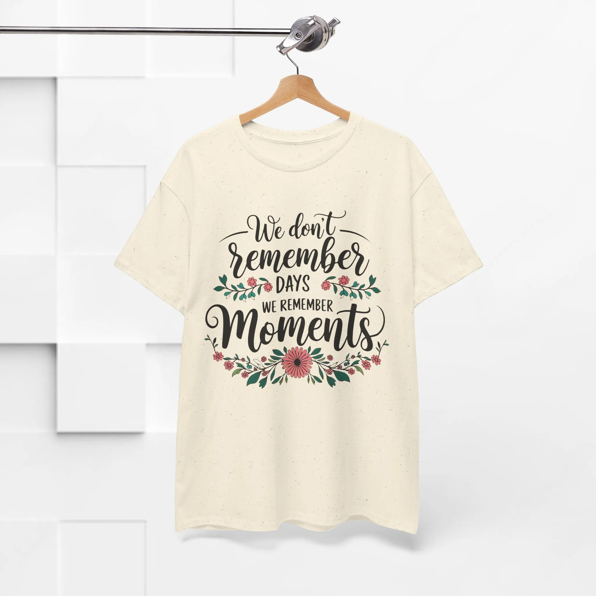 Moments Remembrance Unisex Heavy Cotton Tee - Inspirational Graphic Shirt