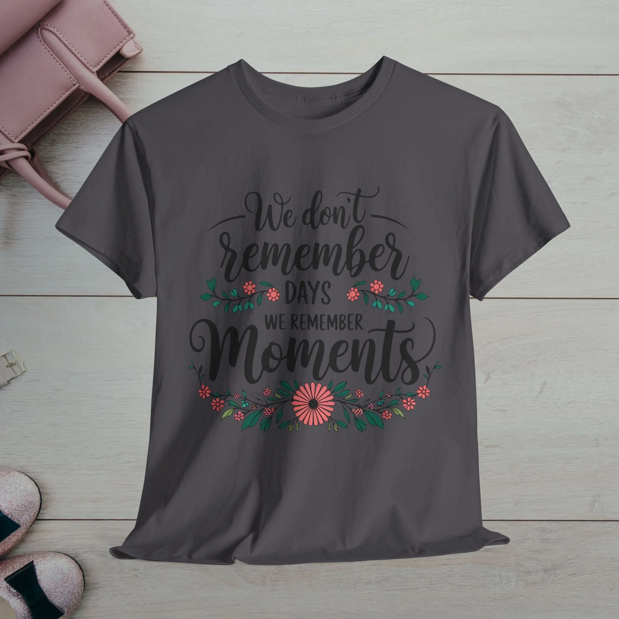 Moments Remembrance Unisex Heavy Cotton Tee - Inspirational Graphic Shirt