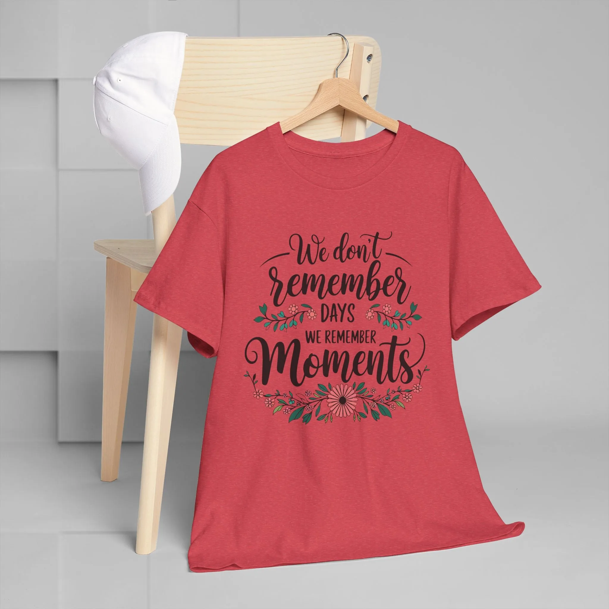 Moments Remembrance Unisex Heavy Cotton Tee - Inspirational Graphic Shirt