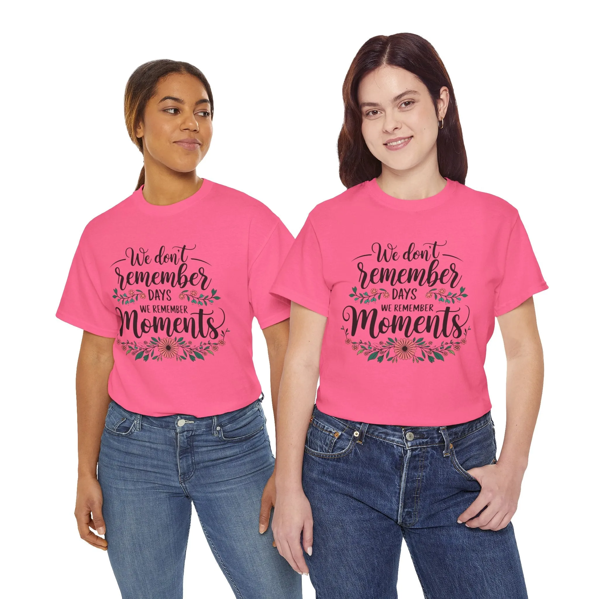 Moments Remembrance Unisex Heavy Cotton Tee - Inspirational Graphic Shirt