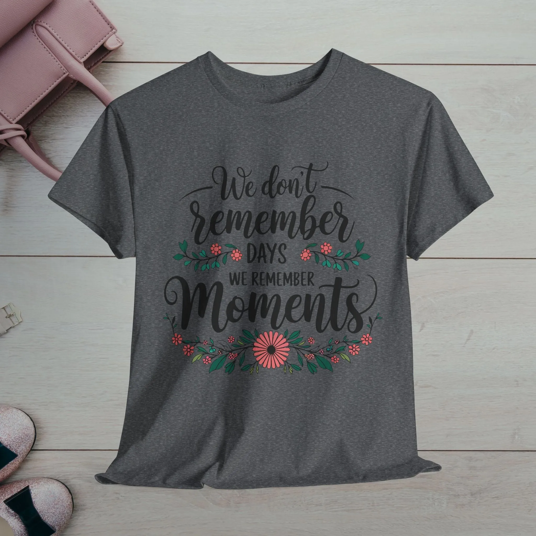 Moments Remembrance Unisex Heavy Cotton Tee - Inspirational Graphic Shirt