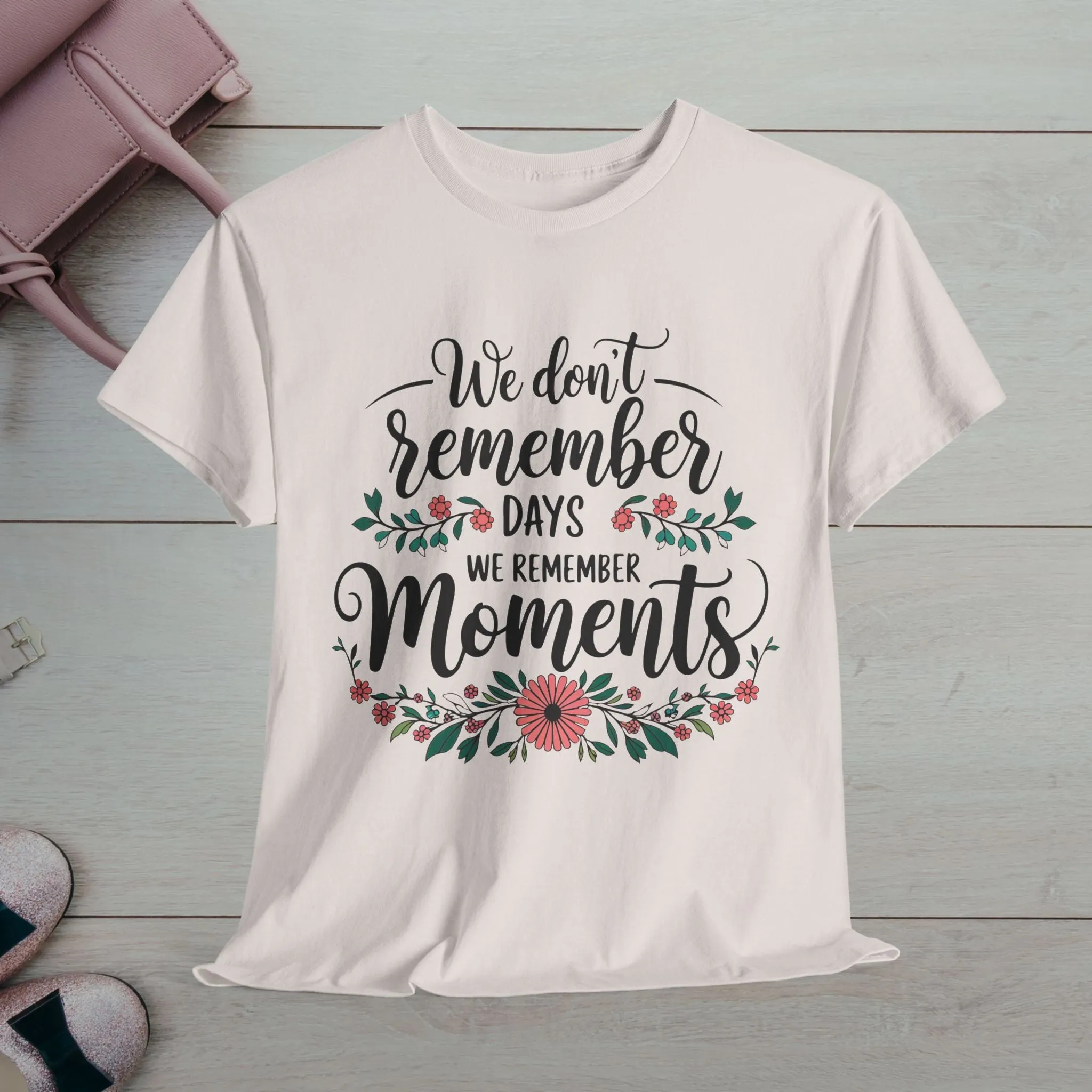 Moments Remembrance Unisex Heavy Cotton Tee - Inspirational Graphic Shirt