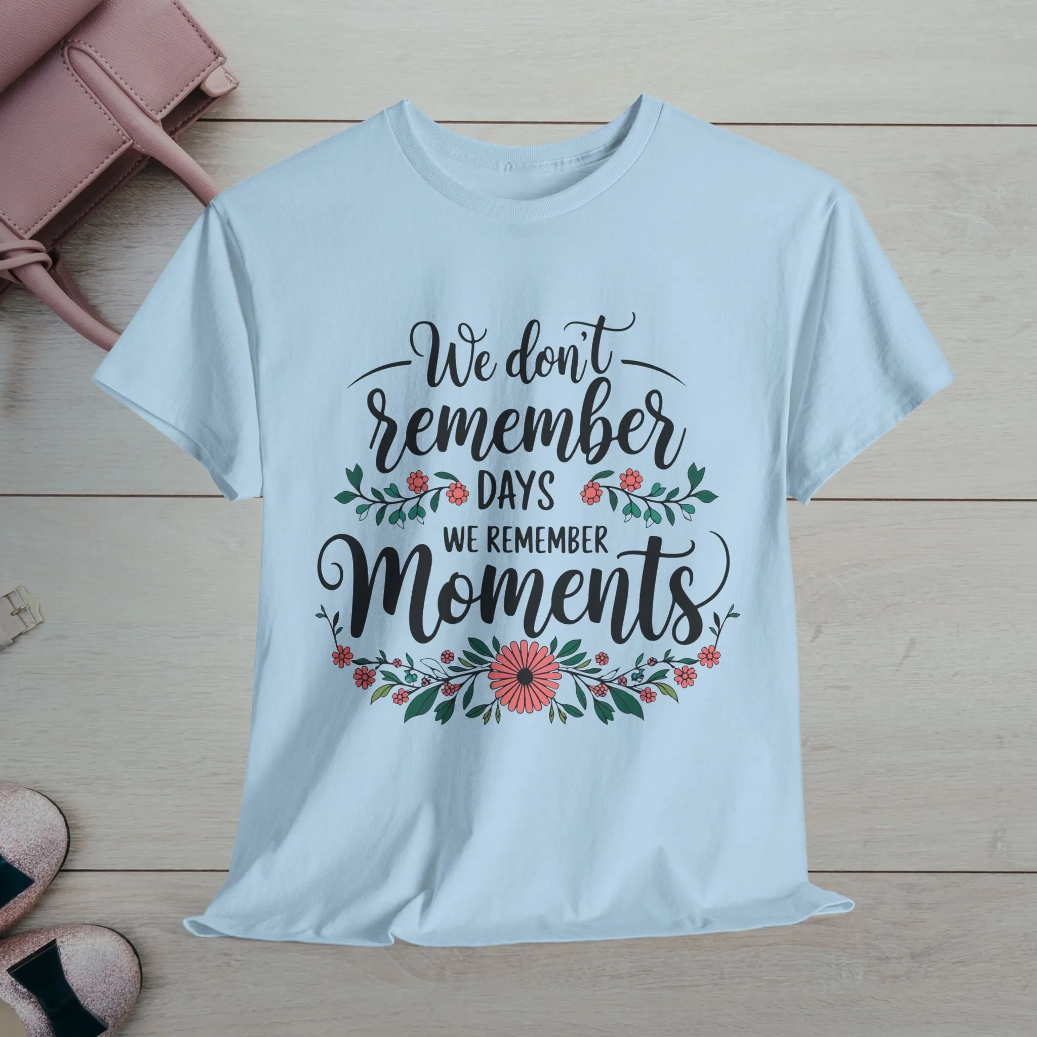 Moments Remembrance Unisex Heavy Cotton Tee - Inspirational Graphic Shirt