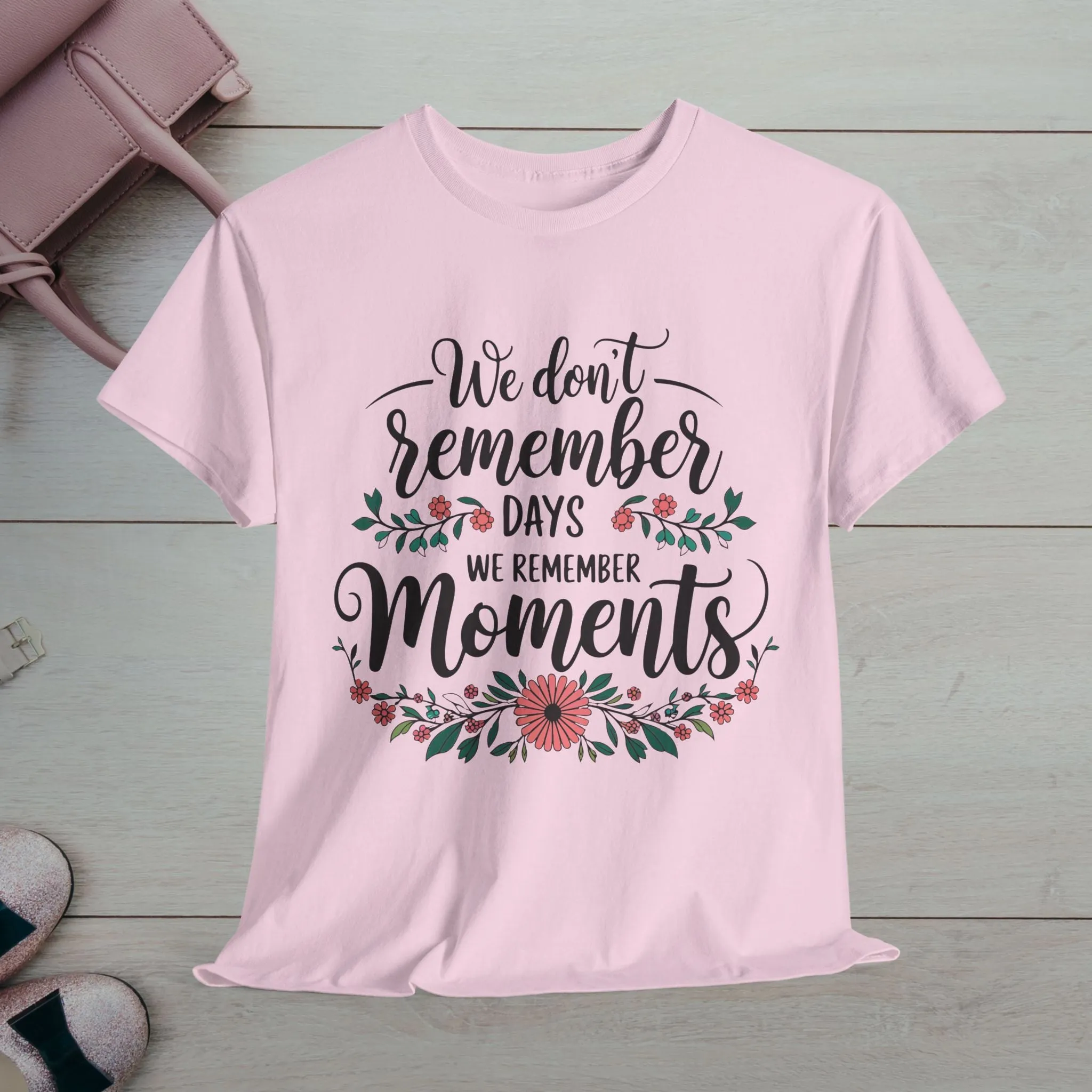 Moments Remembrance Unisex Heavy Cotton Tee - Inspirational Graphic Shirt