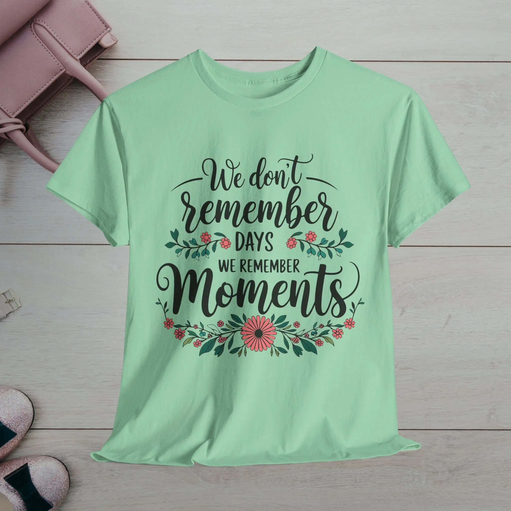 Moments Remembrance Unisex Heavy Cotton Tee - Inspirational Graphic Shirt