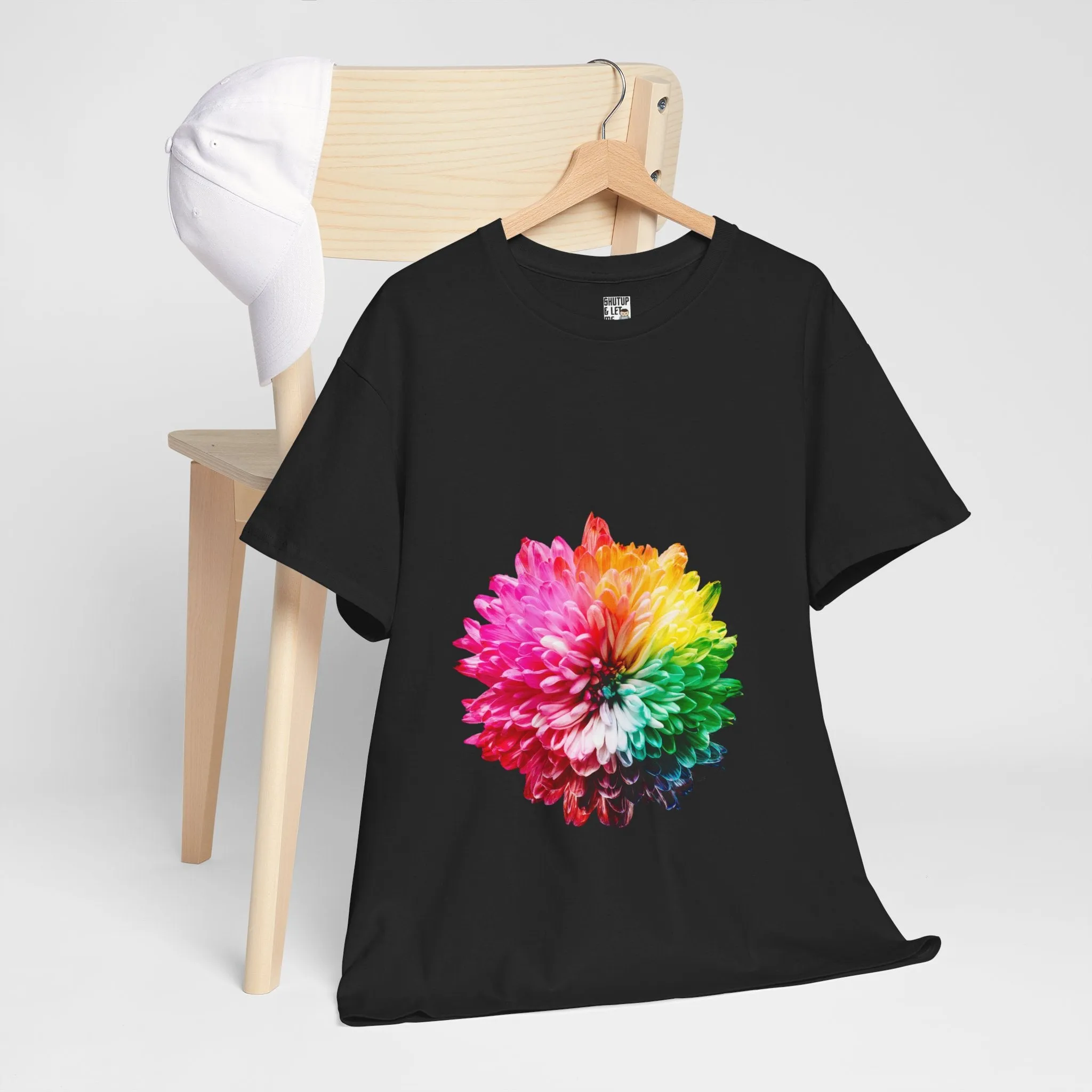 MultiColor Flower Cotton Tee