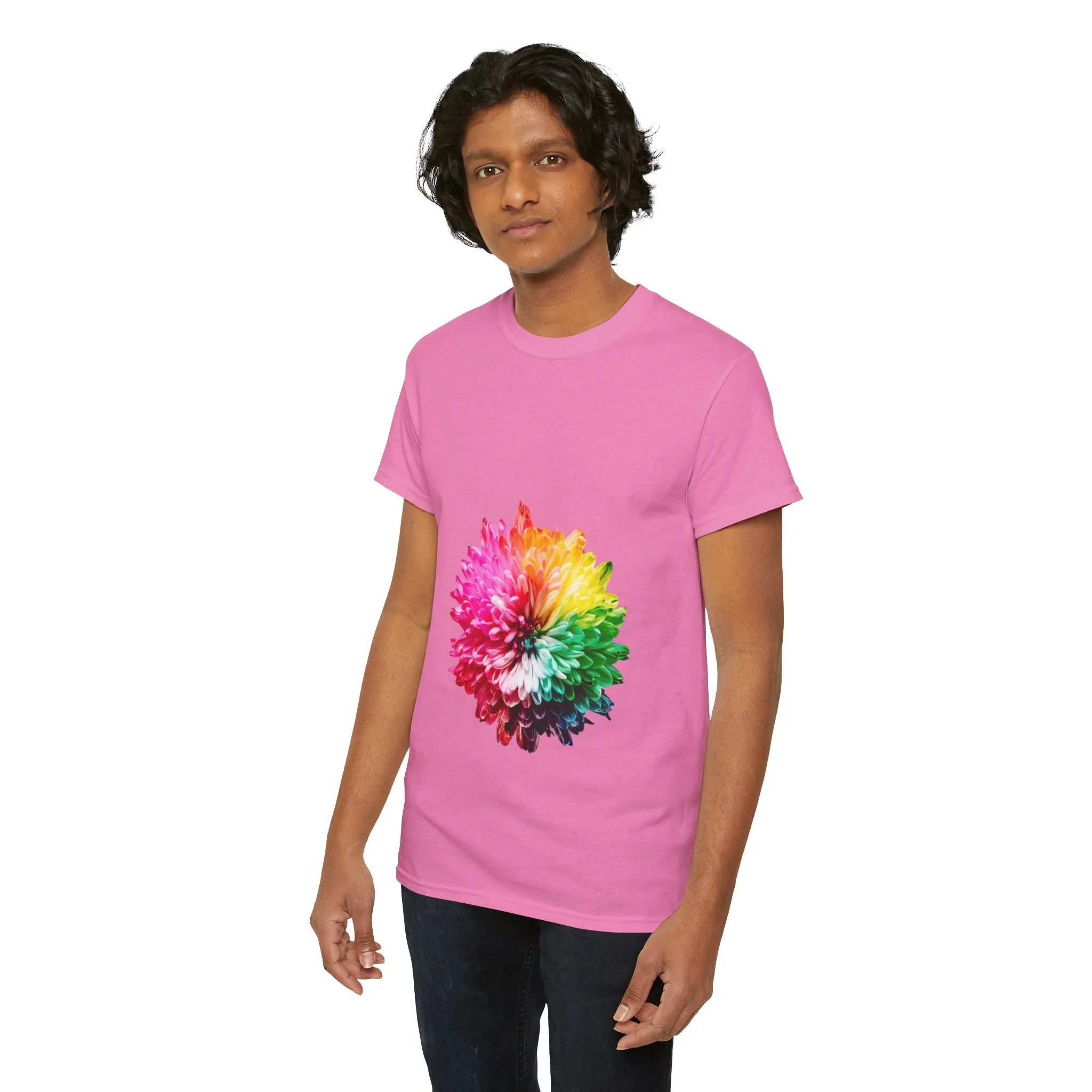 MultiColor Flower Cotton Tee