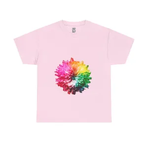 MultiColor Flower Cotton Tee
