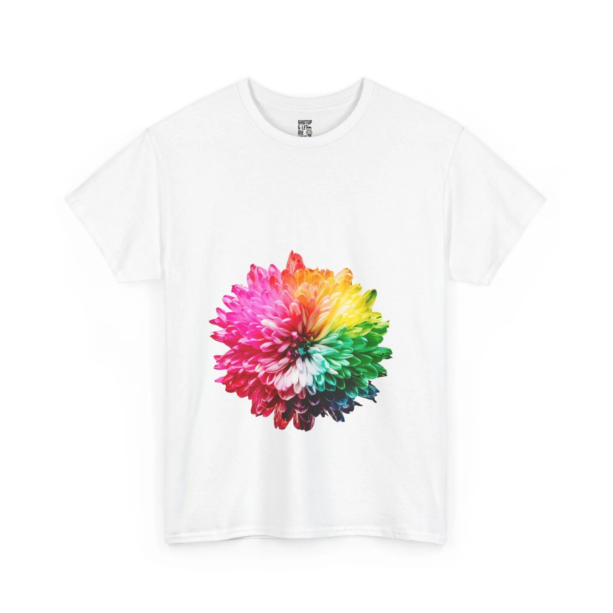 MultiColor Flower Cotton Tee