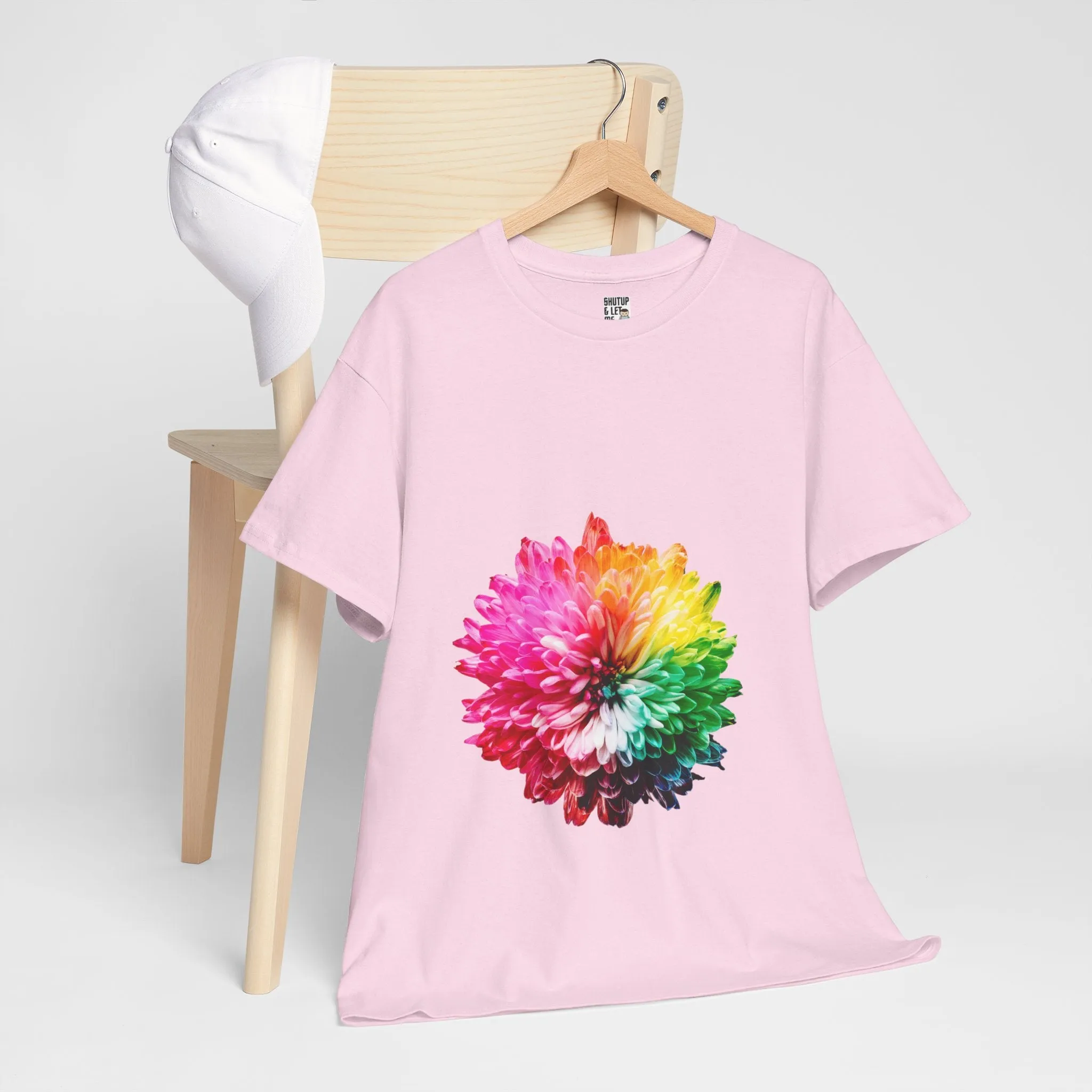 MultiColor Flower Cotton Tee