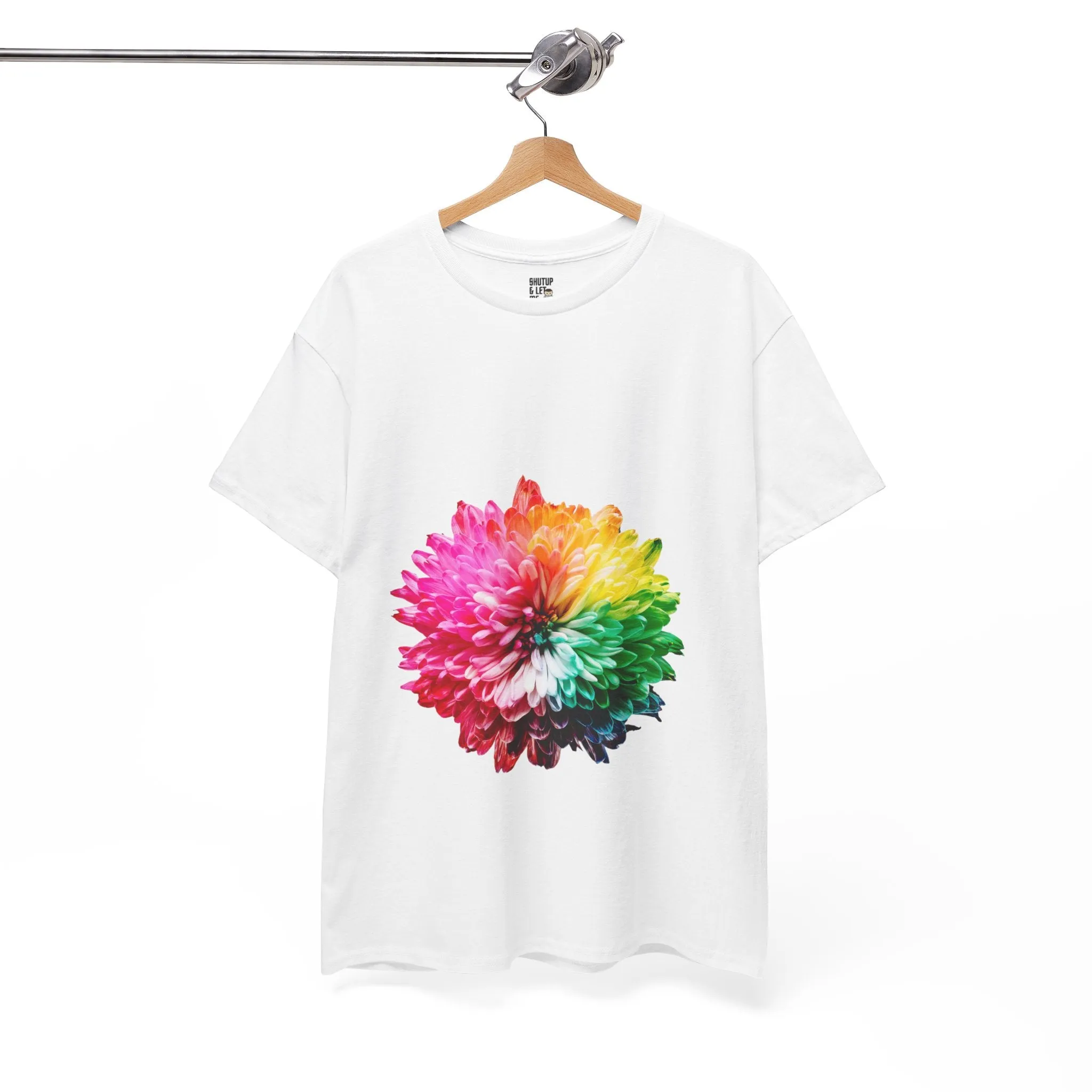 MultiColor Flower Cotton Tee