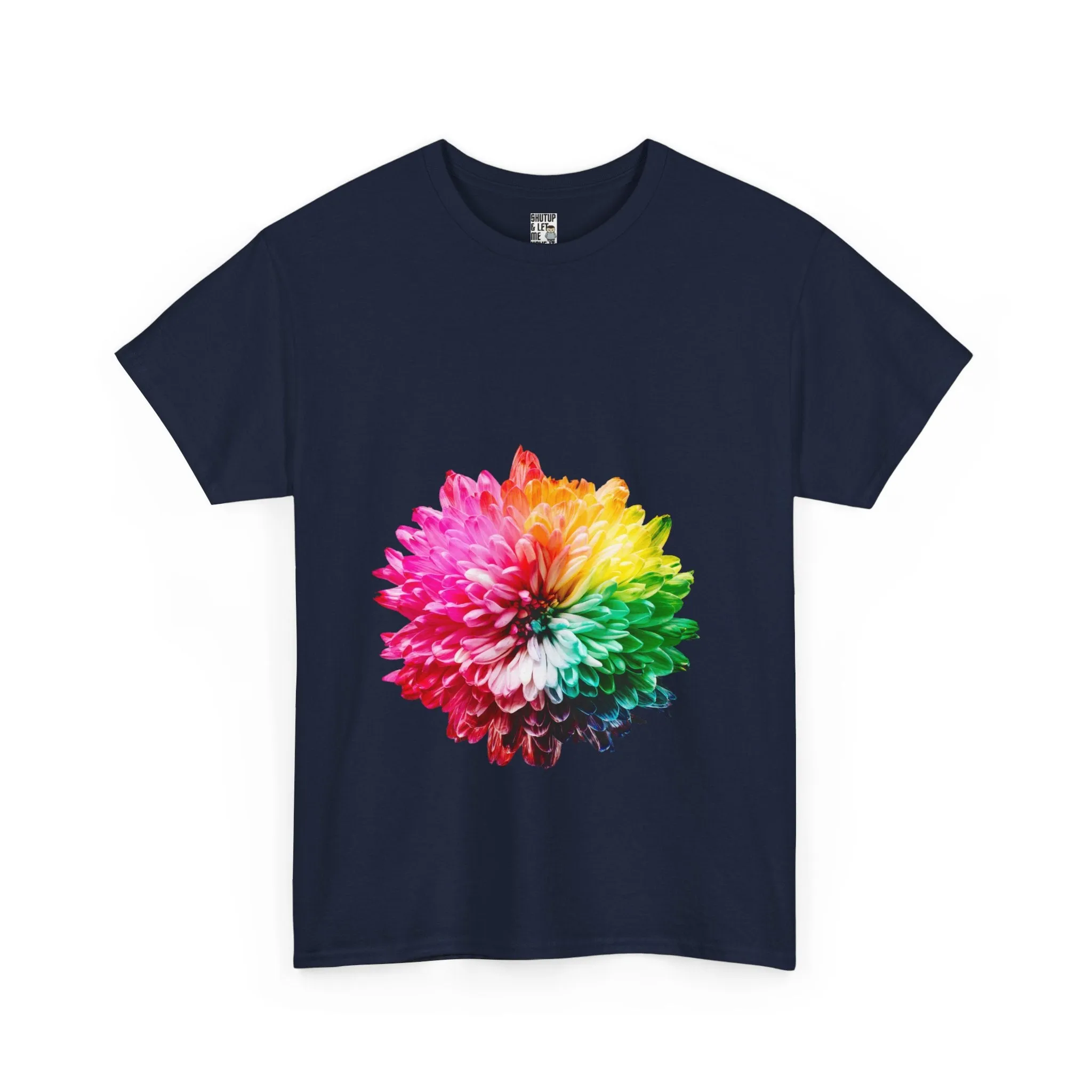 MultiColor Flower Cotton Tee