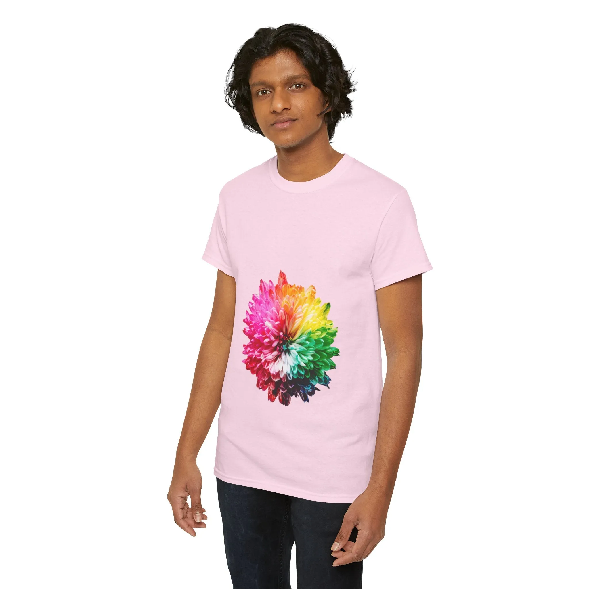 MultiColor Flower Cotton Tee