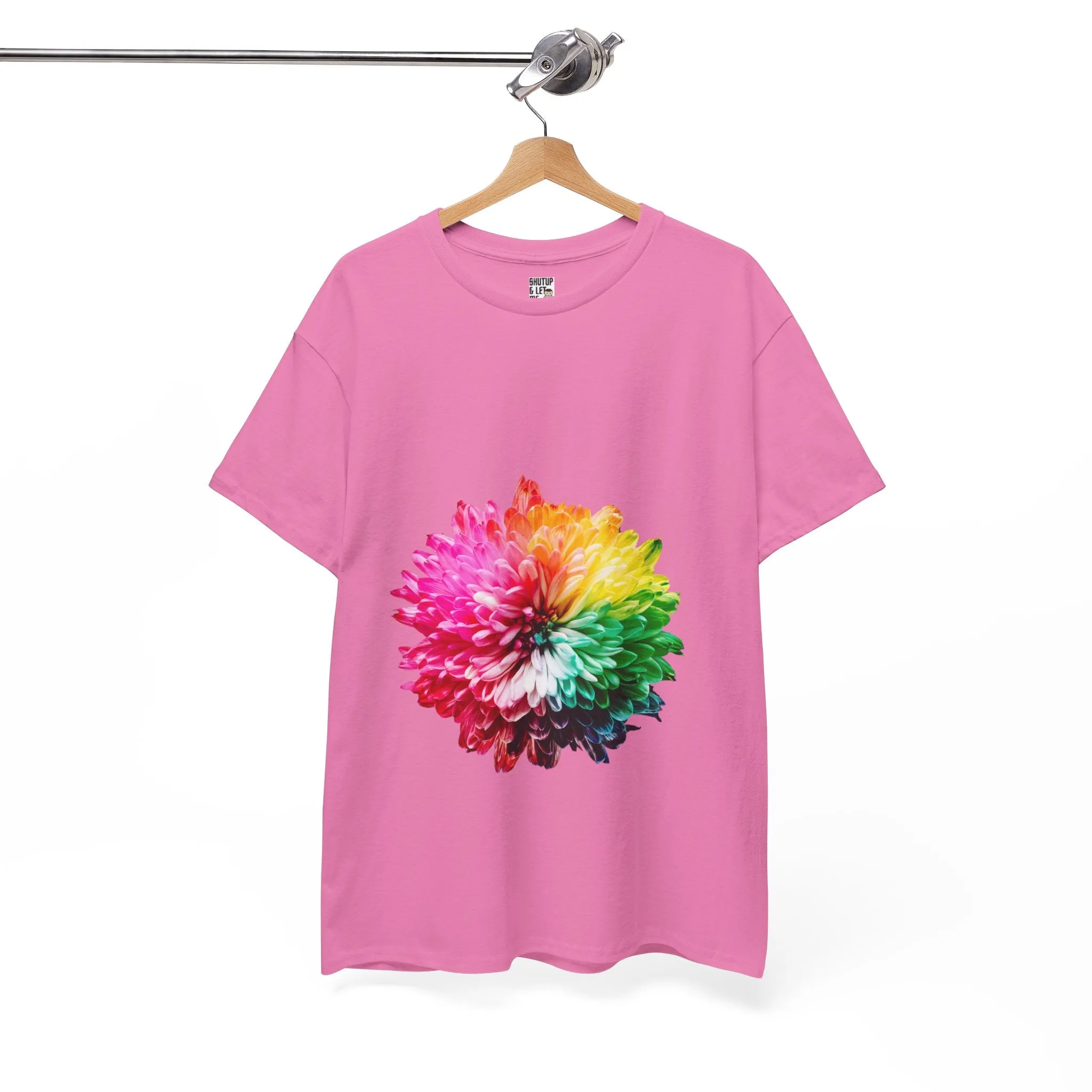 MultiColor Flower Cotton Tee