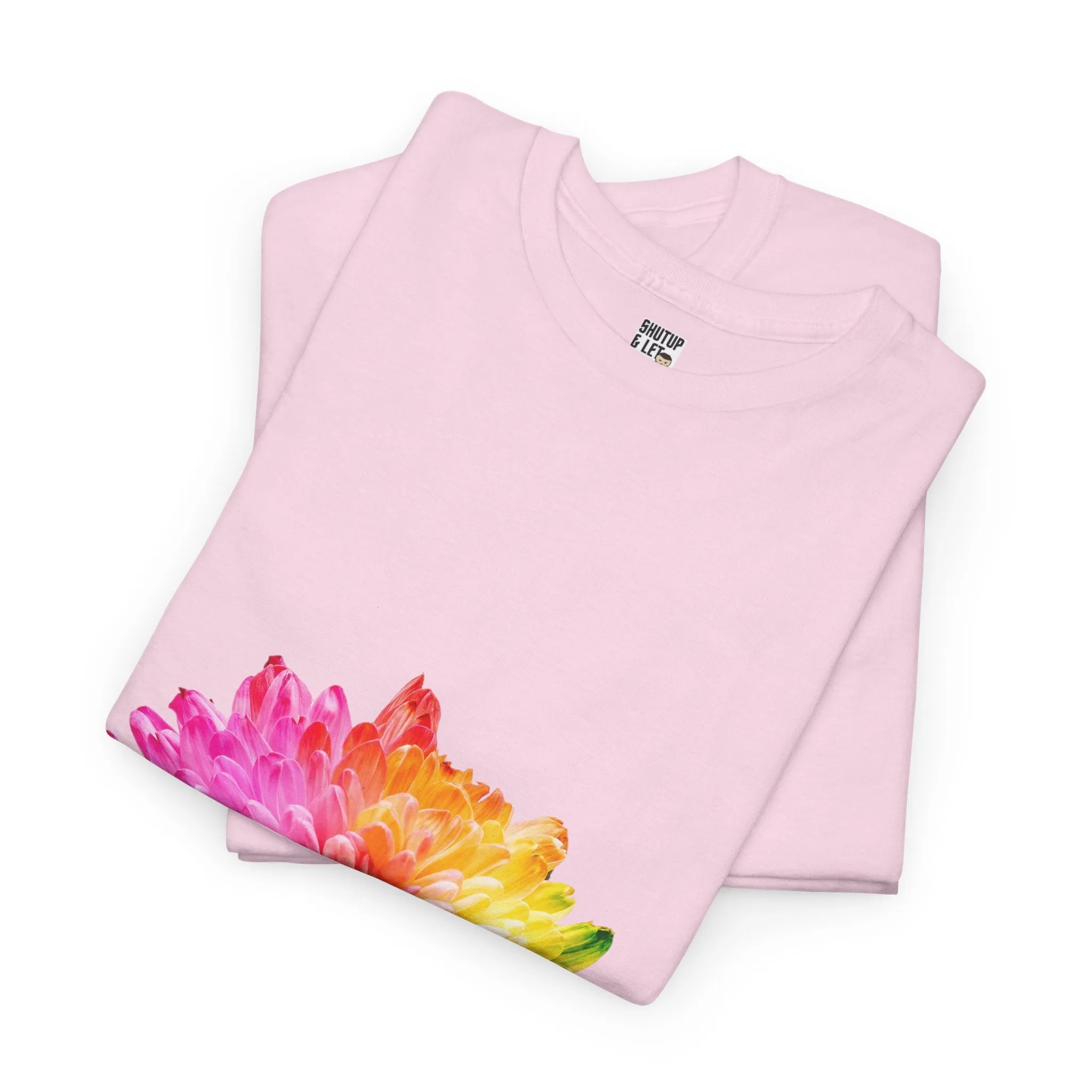MultiColor Flower Cotton Tee