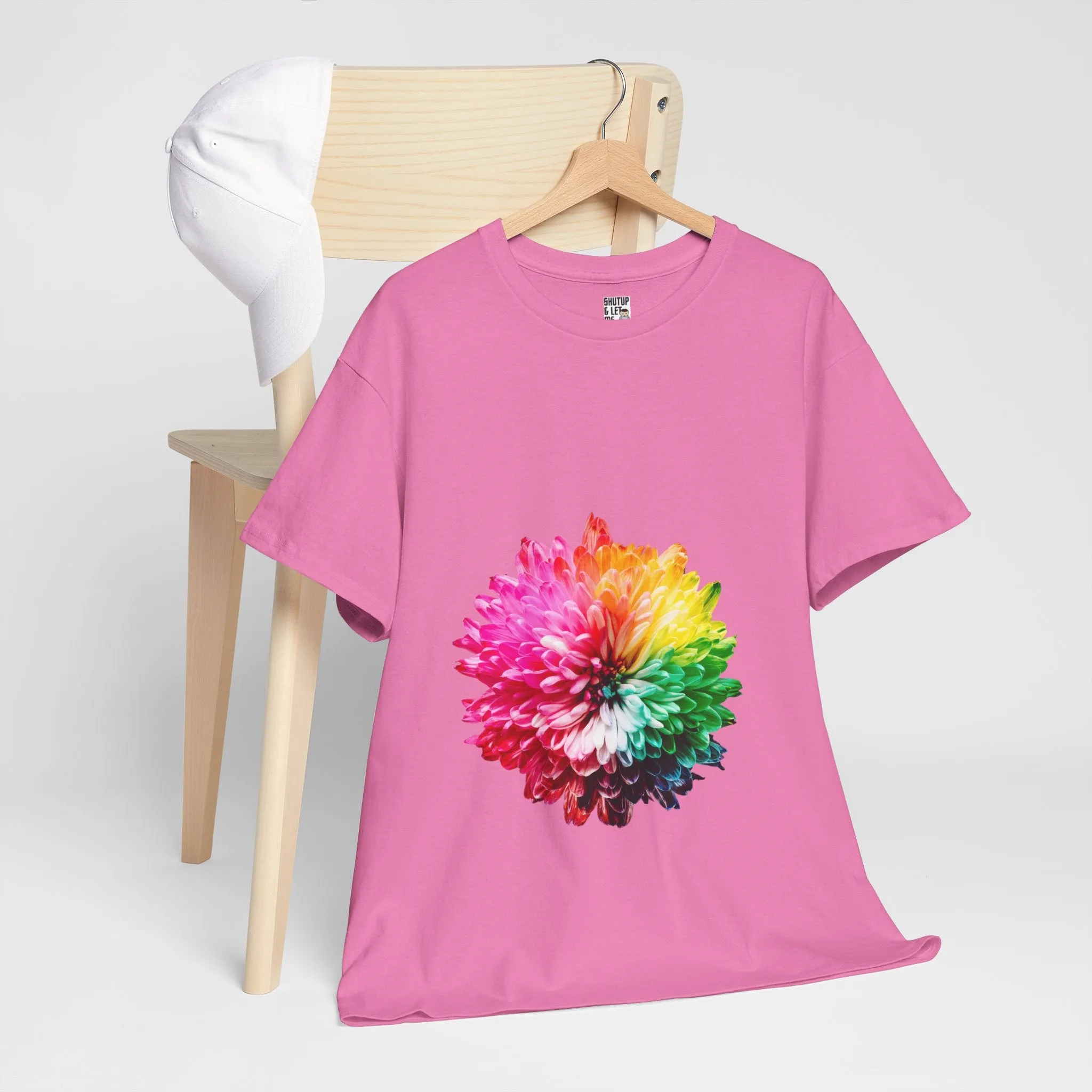 MultiColor Flower Cotton Tee