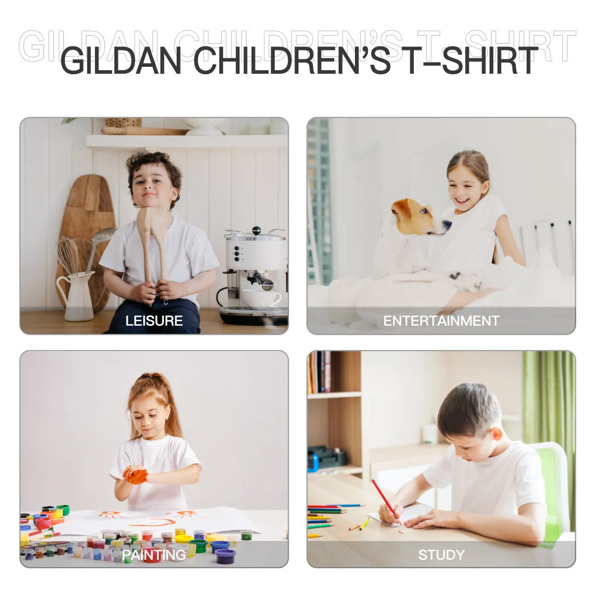 Muscle Body Children's Unisex T-Shirt