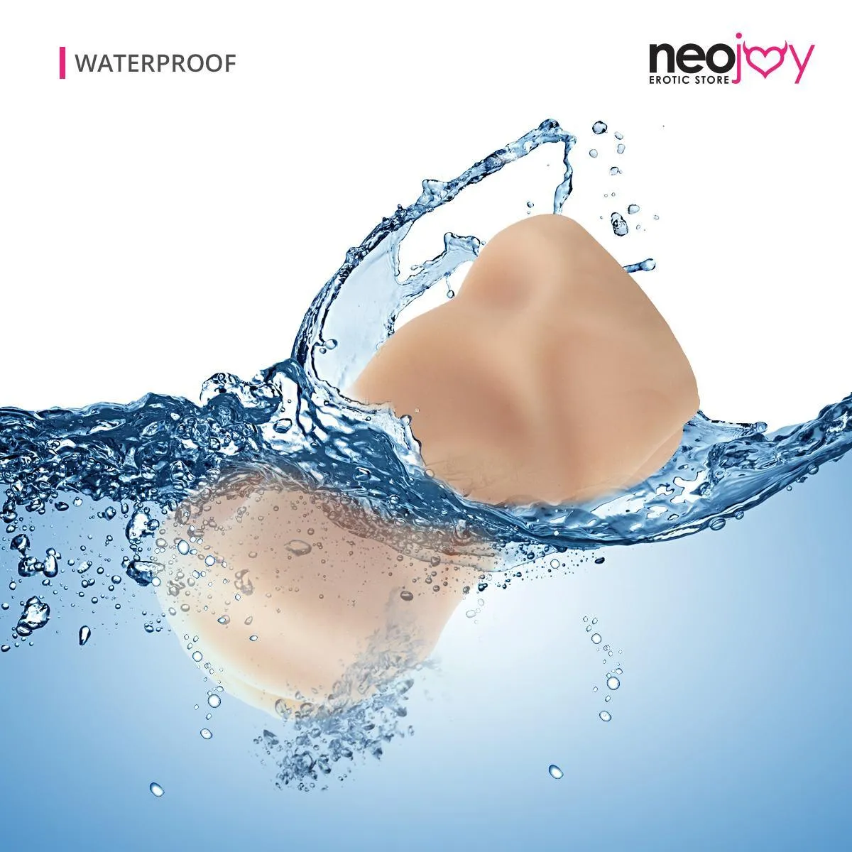 Neojoy Pocket Pussy TPE Realistic Vagina & Ass - Flesh