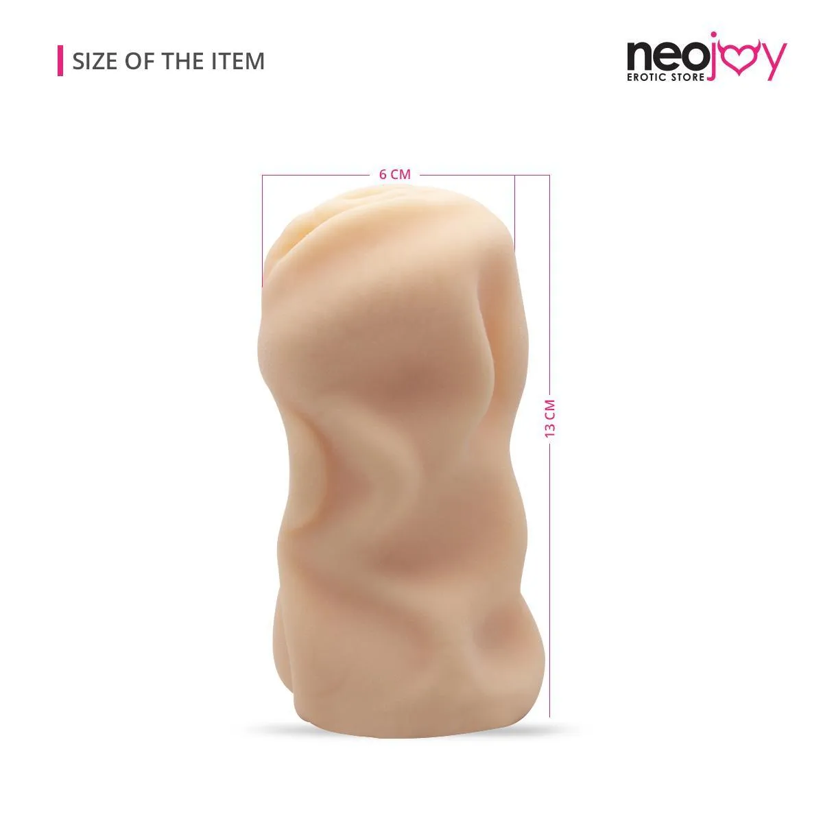 Neojoy Pocket Pussy TPE Realistic Vagina & Ass - Flesh