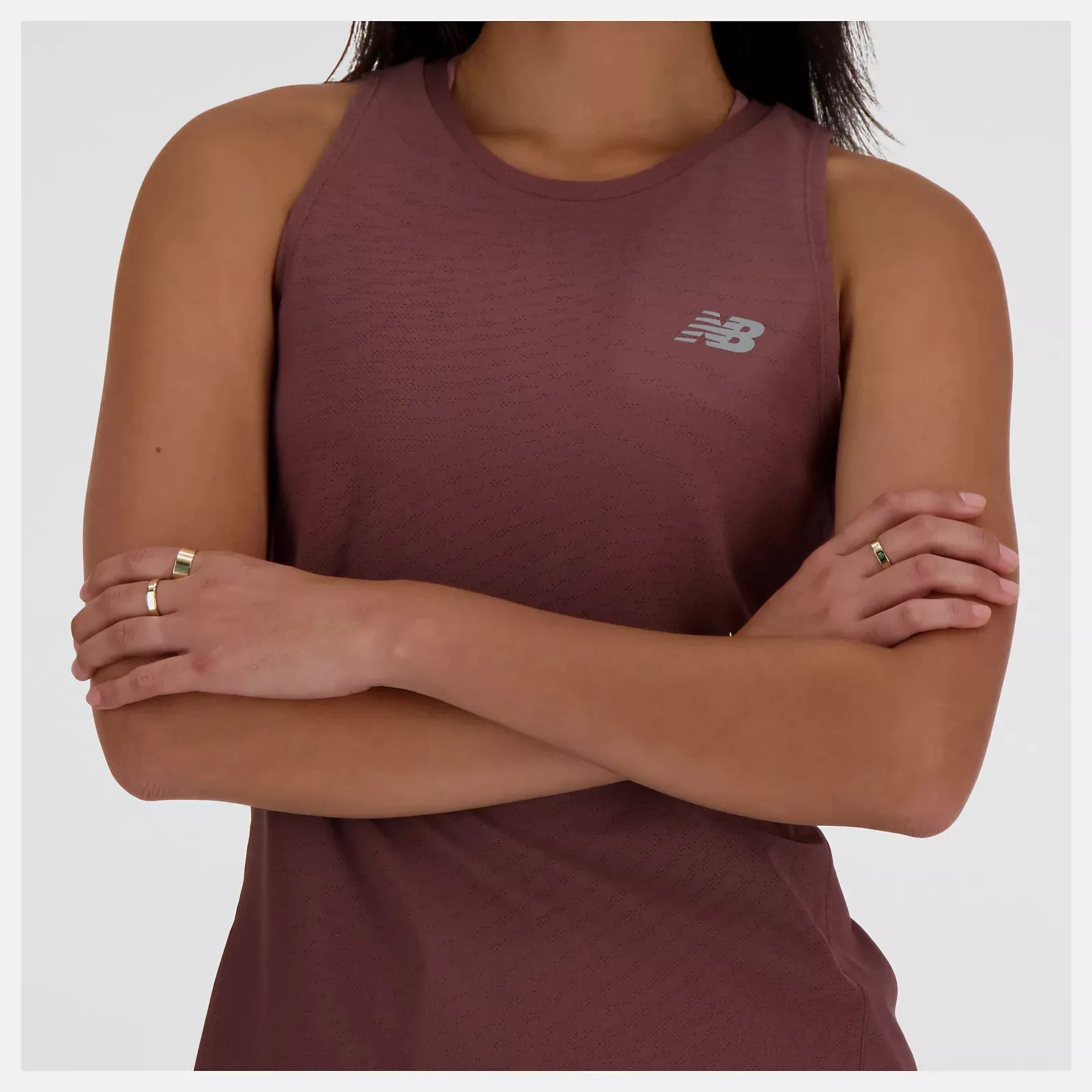 New Balance Women's Jacquard Slim Tank
