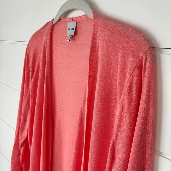 NIC ZOE Lightweight 4-Way Cardigan Women's Size XL