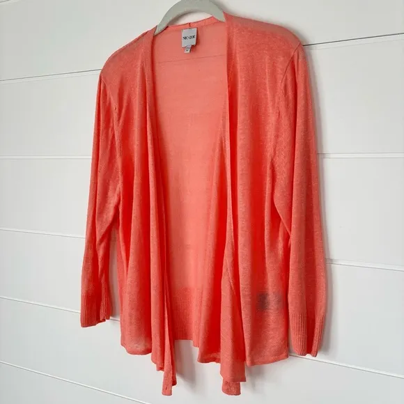NIC ZOE Lightweight 4-Way Cardigan Women's Size XL