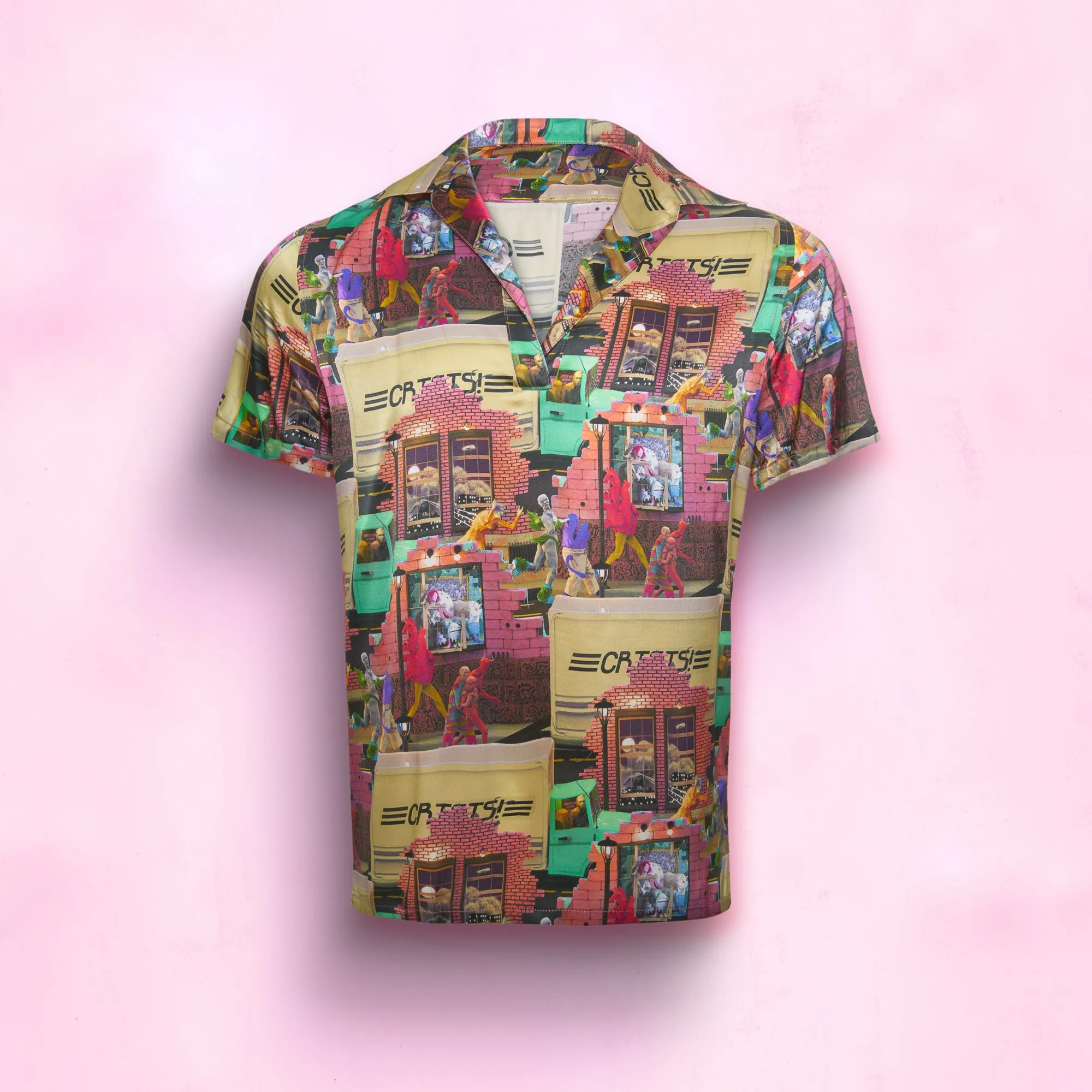 Night Parades Silk Shirt