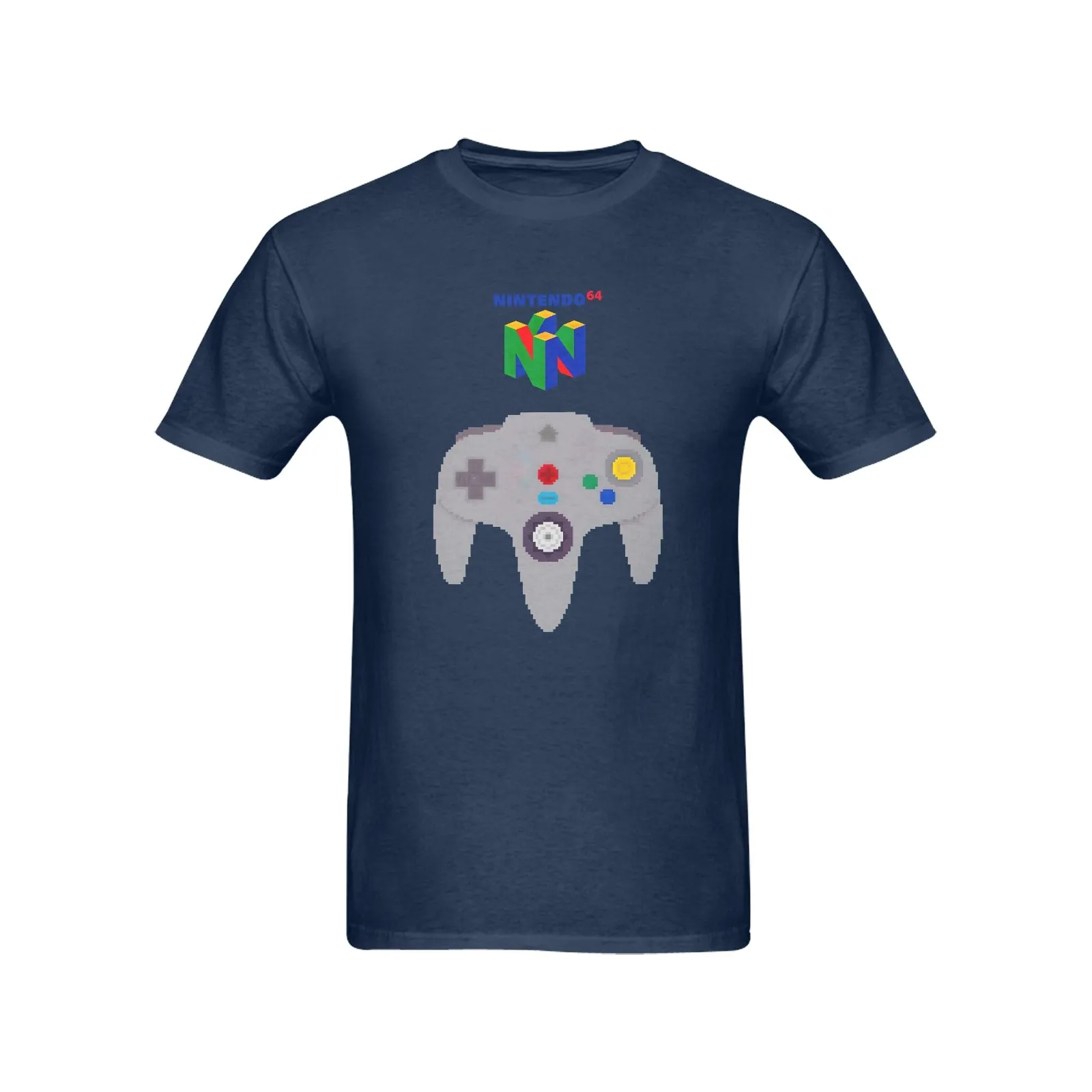 Nintendo 64 Controller Men's T-shirt 100% Cotton