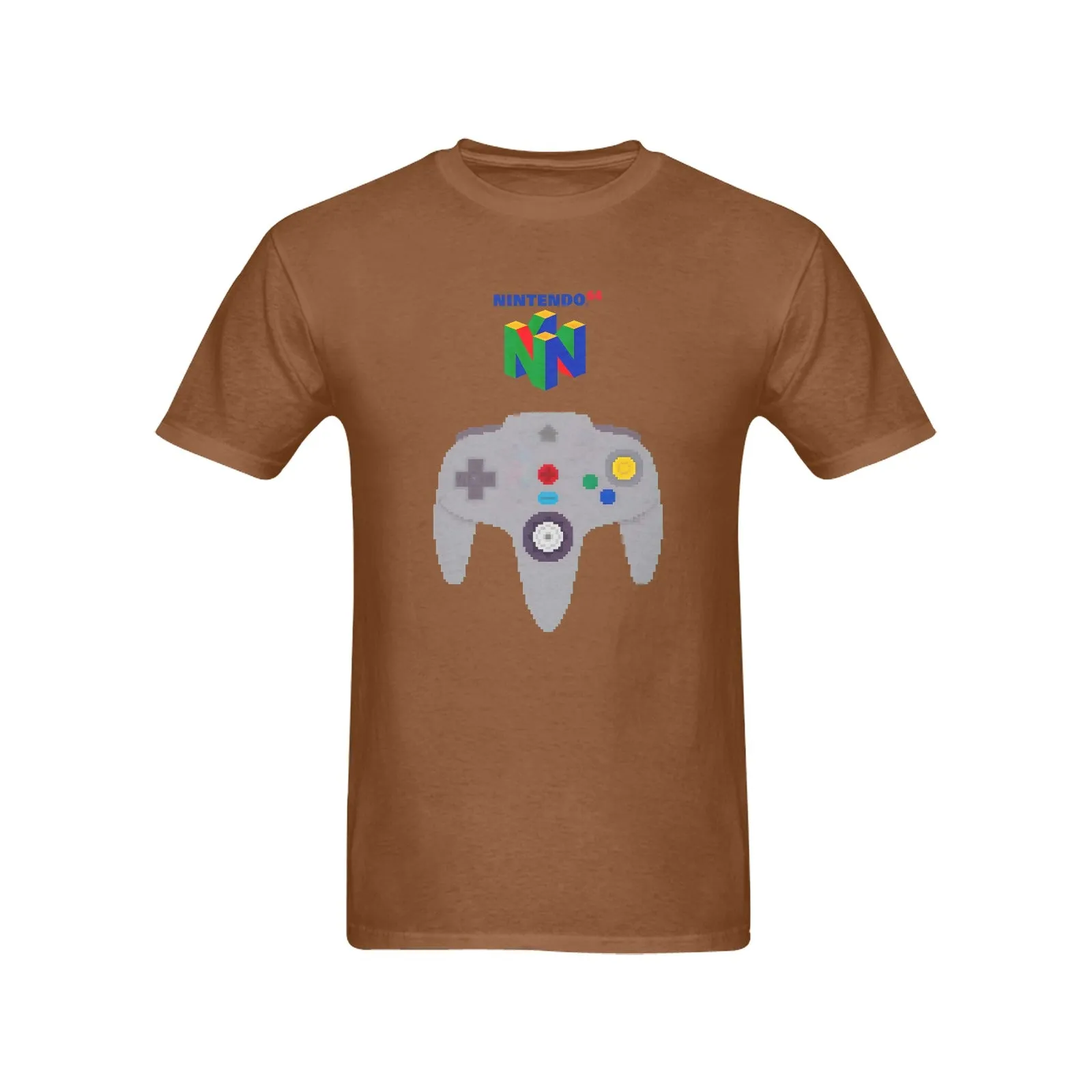 Nintendo 64 Controller Men's T-shirt 100% Cotton