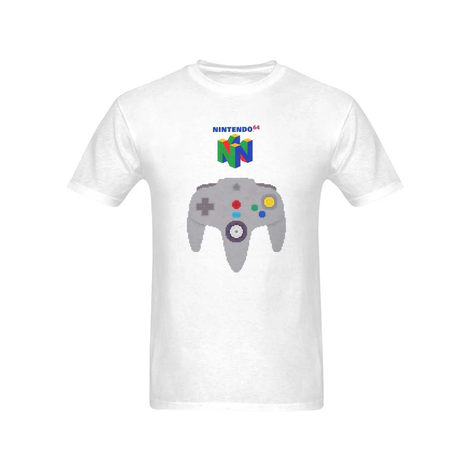 Nintendo 64 Controller Men's T-shirt 100% Cotton